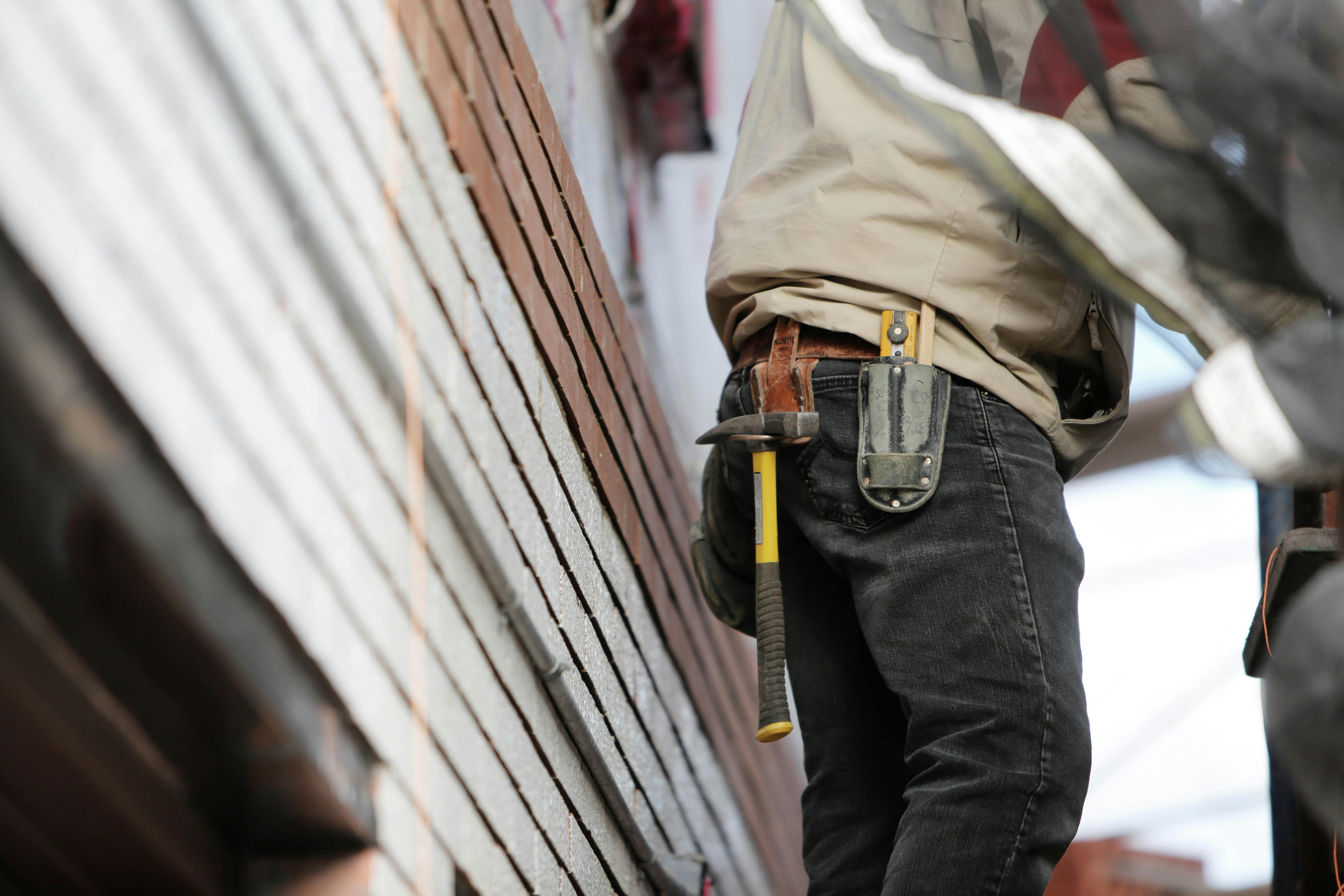 Handyman at work