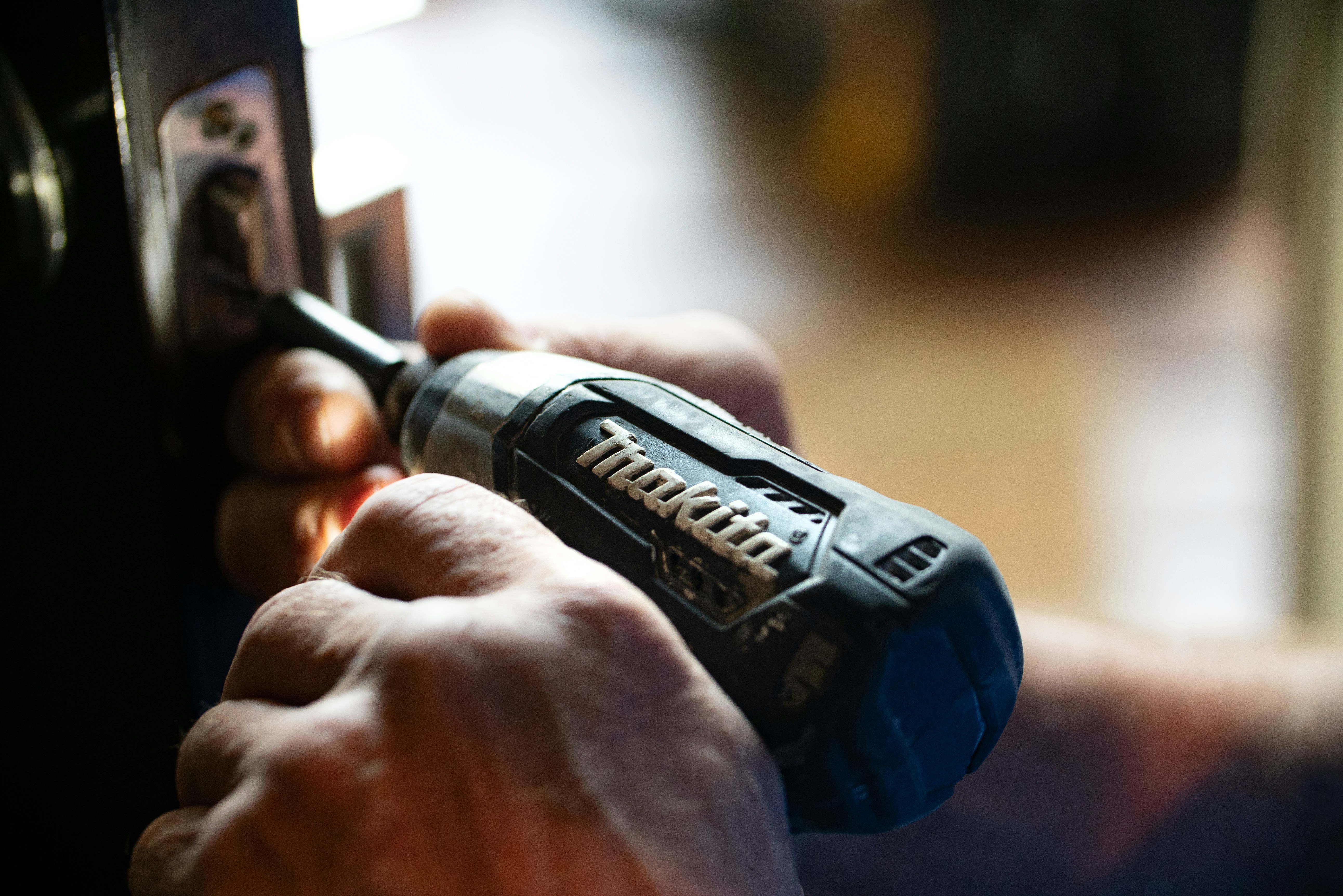 Handyman at work