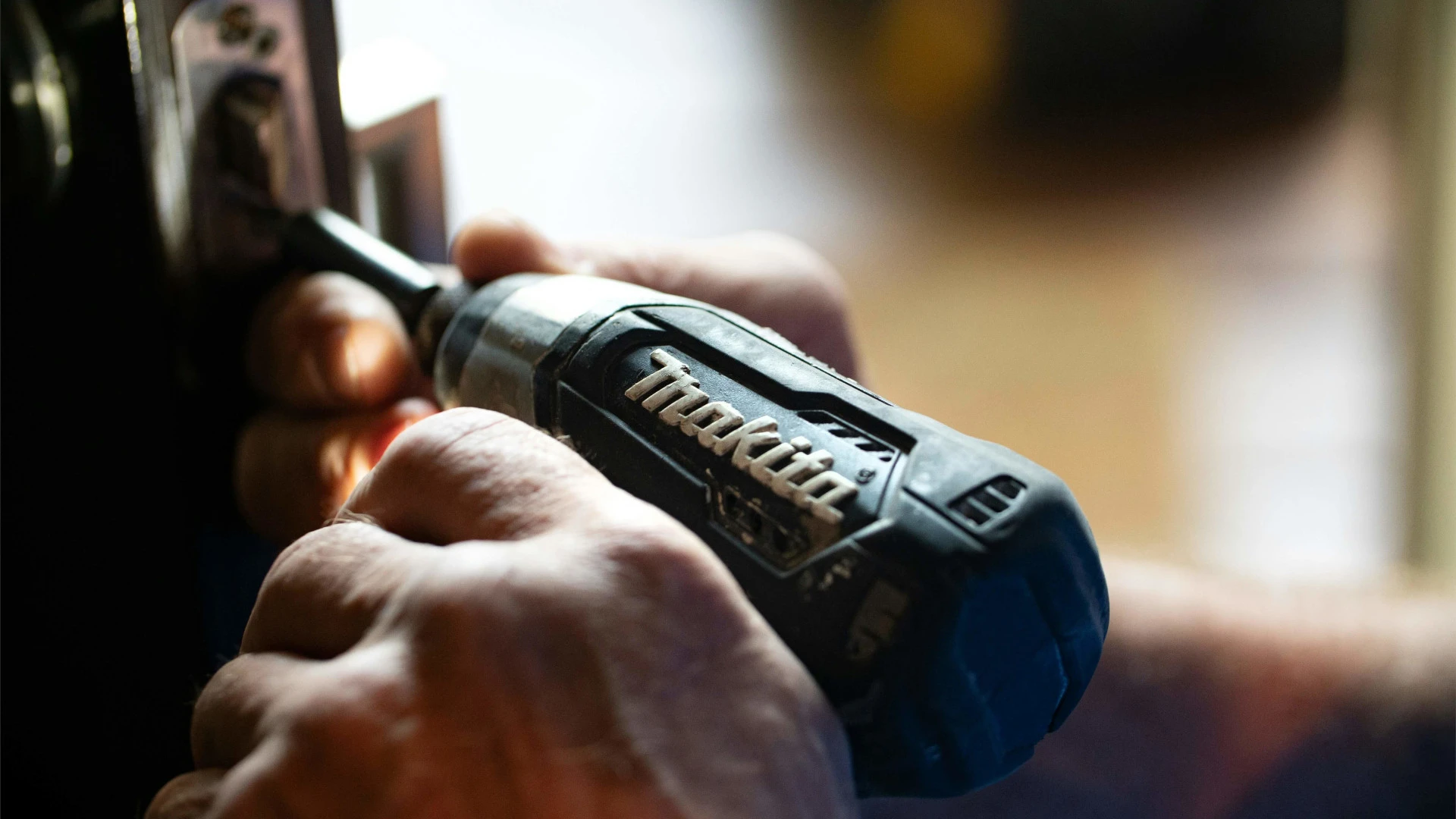 Handyman at work
